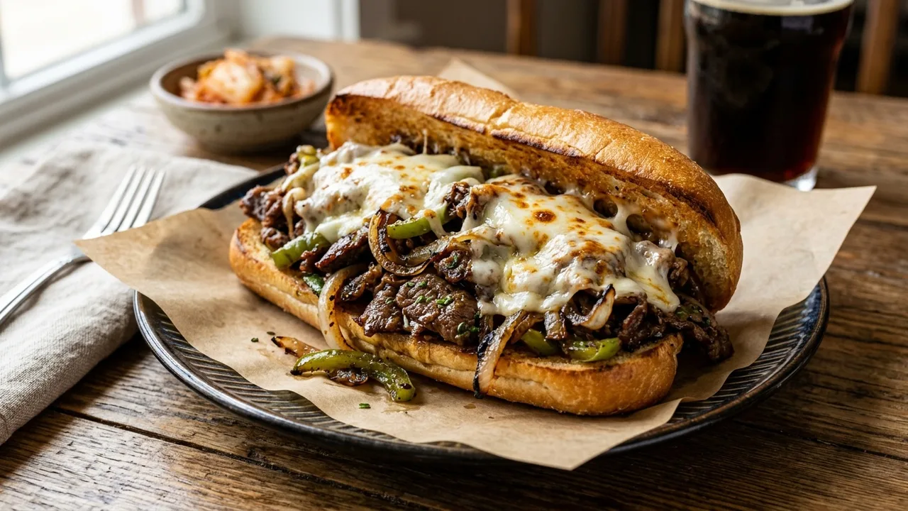 Dragon Grille Bulgogi Philly Cheesesteak