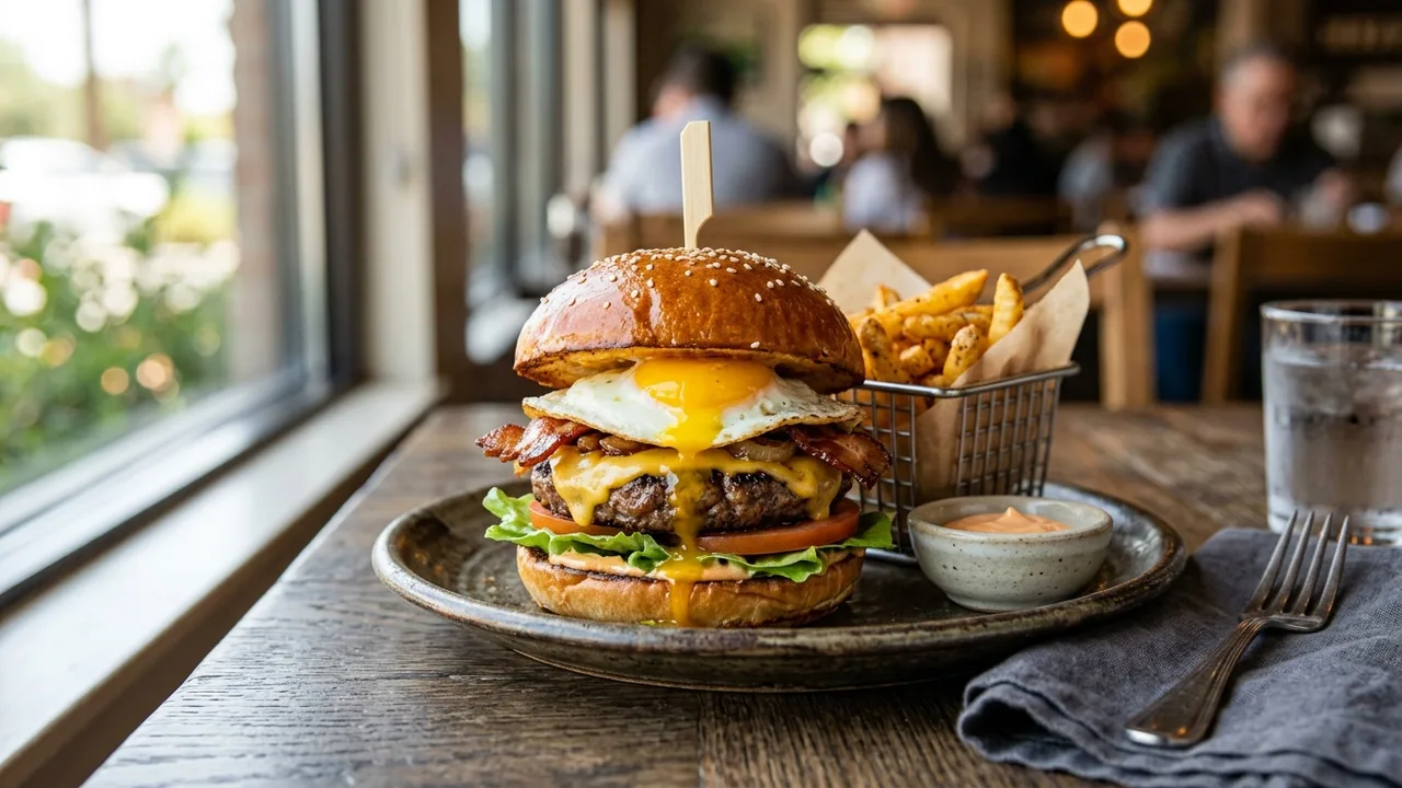 Fukuburger Tamago Burger