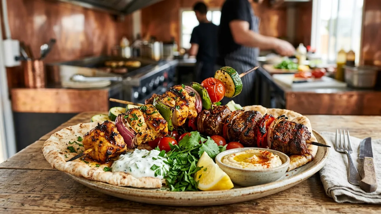 Stickem Food Truck - kabobs featured on Diners Drive-Ins and Dives