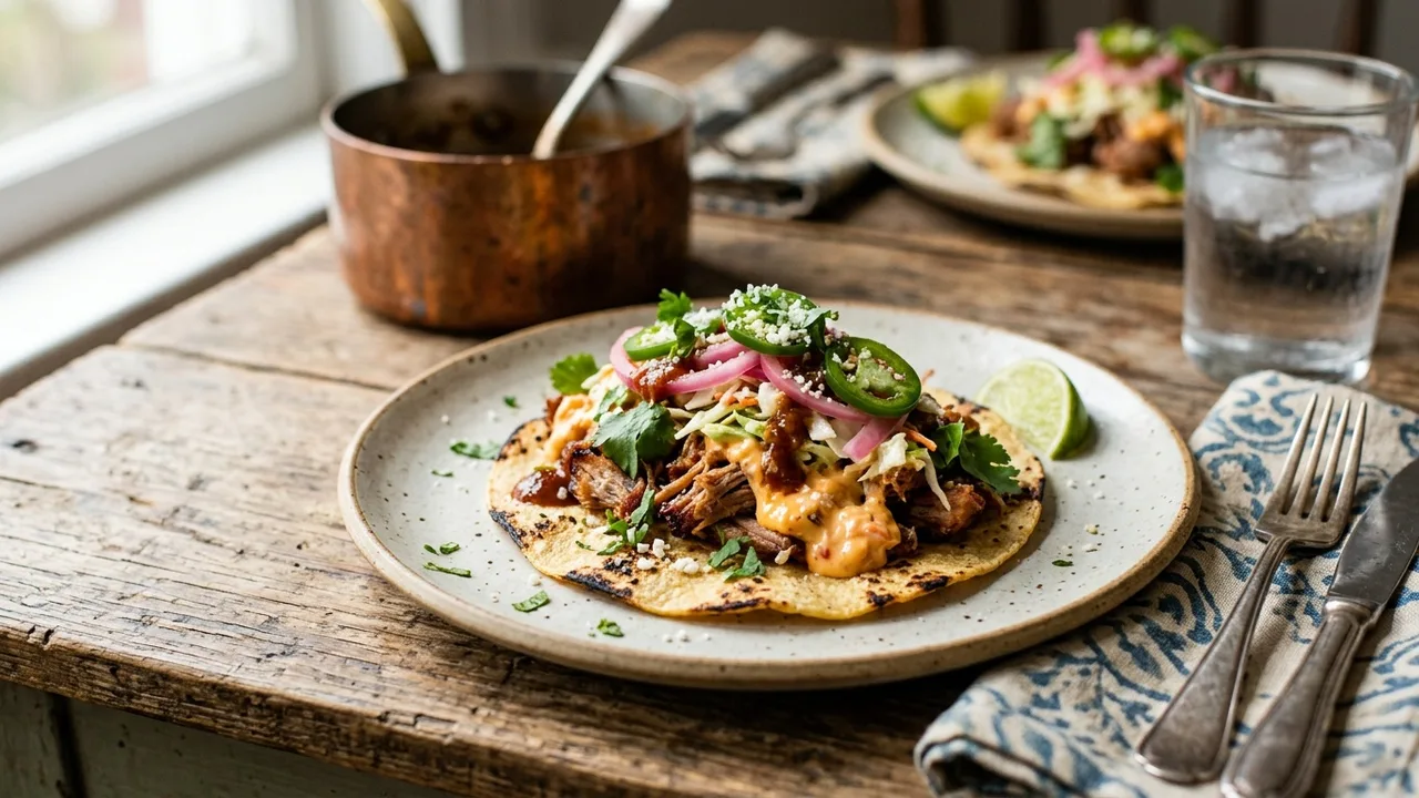 El Mero Taco - Mexican-Southern fusion featured on Food Network