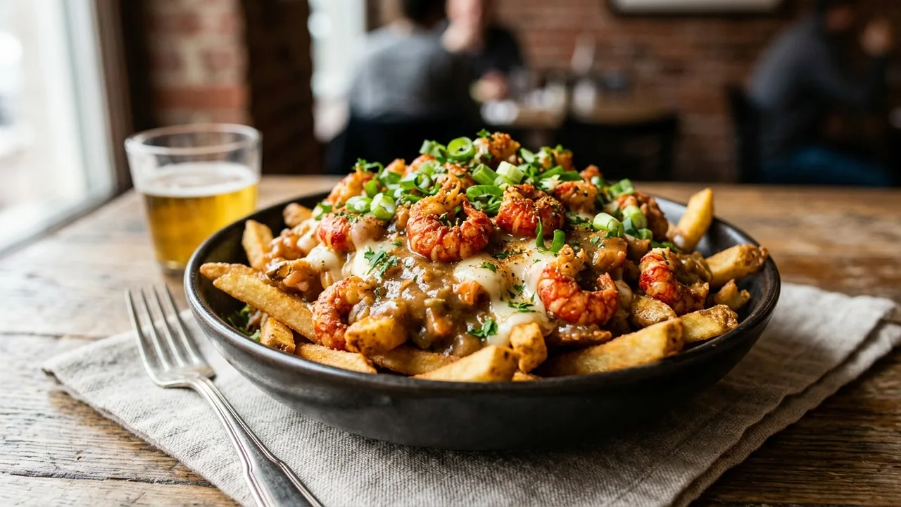 Fête au Fête crawfish poutine
