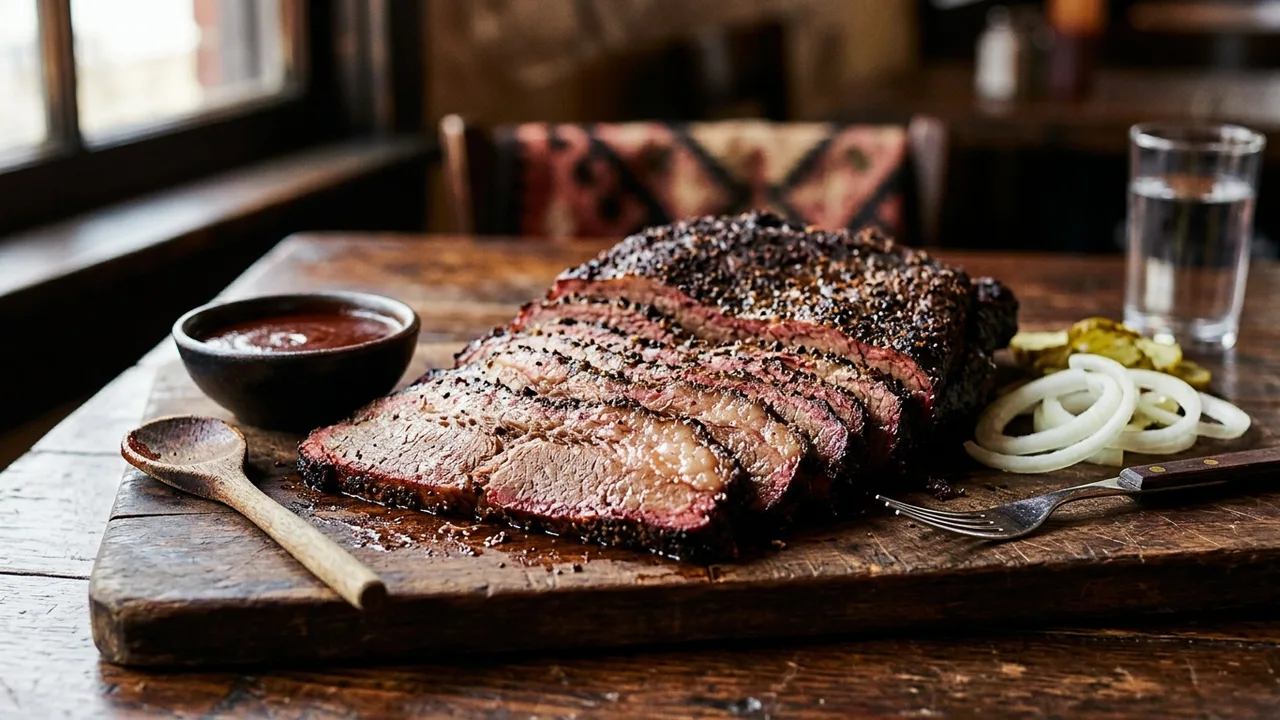 Matt's BBQ Texas-style smoked brisket